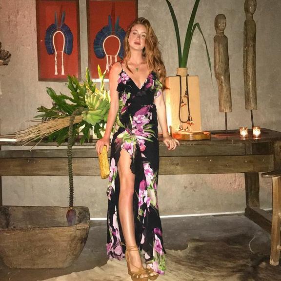 Primavera chique: looks florais de Marina Ruy Barbosa 