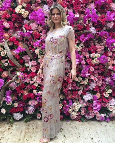 Look de Didi Wagner no casamento de Marina Ruy Barbosa e Xandinho Negrão