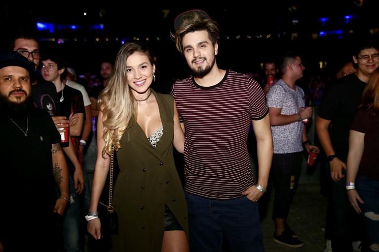 Luan Santana e a irmã, Bruna