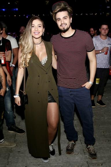 Luan Santana e a irmã, Bruna