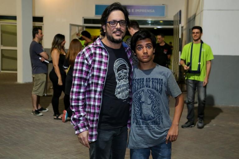 Famosos no show do Green Day no Rio de Janeiro