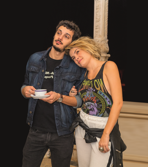 Lua Blanco e Leandro Soares