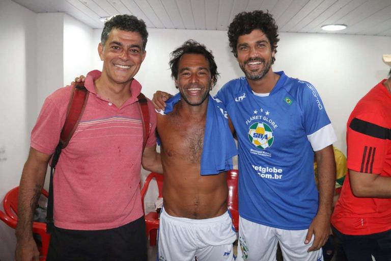 Eduardo Moscovis, Rogê e Bruno Cabrerizo 