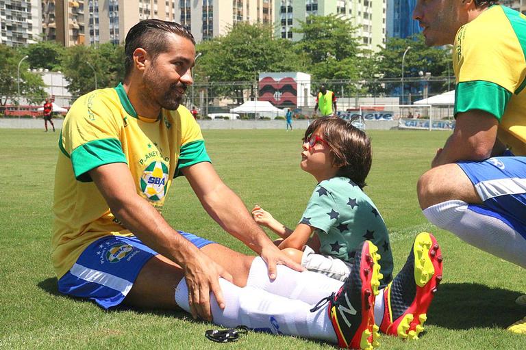 Ricardo Pereira e o filho, Vicente 