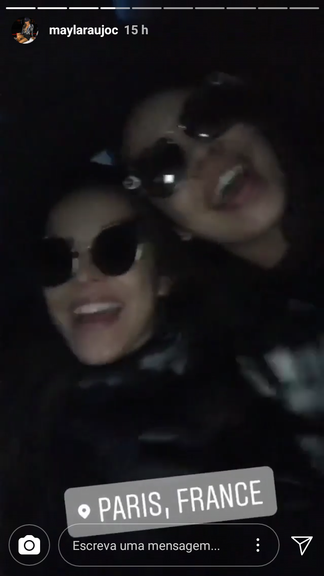 Emilly e Mayla viajam a Paris