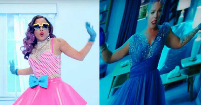 Pink é acusada de plagiar clipe de Anitta