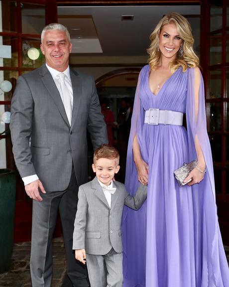 Ana Hickmann, Alexandre Correa e o filho, Ale