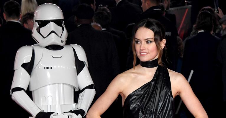 Príncipes parabenizam elenco de  novo Star Wars