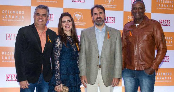 Sergio Palma, Aline Pinheiro, Joaquim Mesquita Filho e Robson Caetano