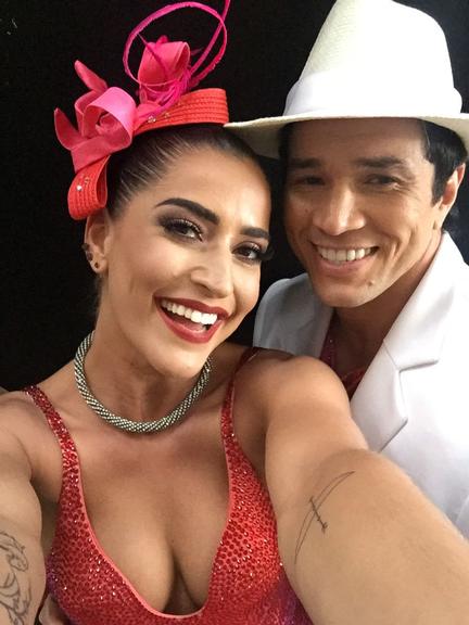 Maria Joana na Dança dos Famosos