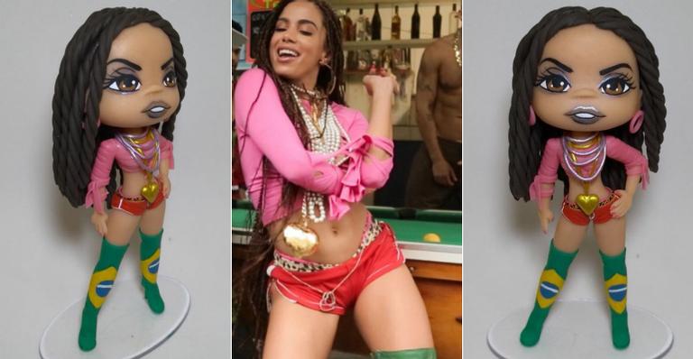 Anitta vira bonequinha