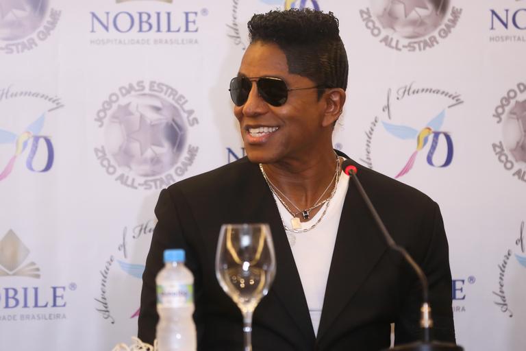 Jermaine Jackson: no Brasil para ação do bem com Zico