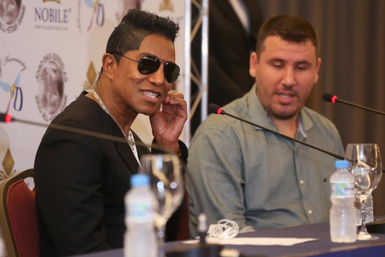 Jermaine Jackson: no Brasil para ação do bem com Zico