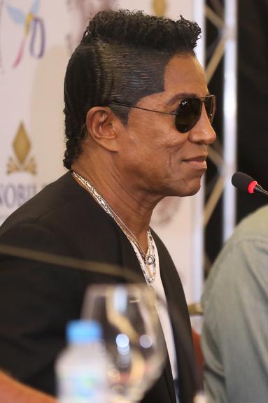 Jermaine Jackson: no Brasil para ação do bem com Zico