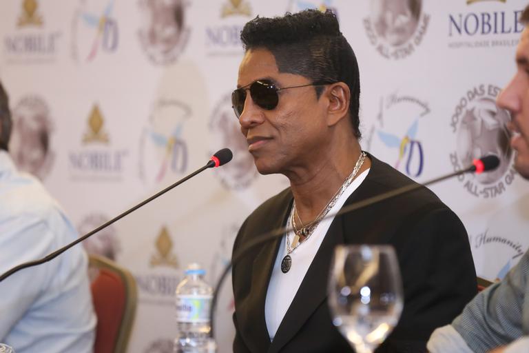 Jermaine Jackson: no Brasil para ação do bem com Zico