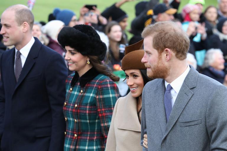 Meghan Markle participa de Natal da família real britânica