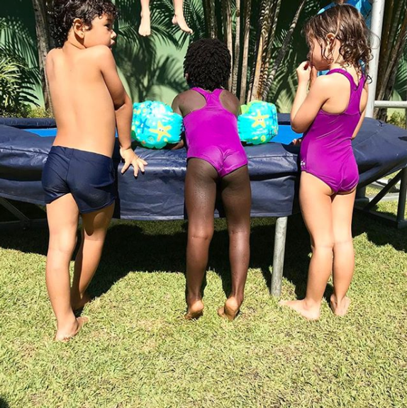 Momentos de Titi, filha de Bruno Gagliasso e Giovanna Ewbank