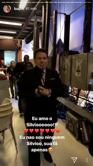 Luana Piovani tieta Silvio Santos