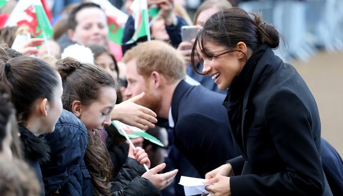 Meghan Markle e Príncipe Harry visitam o País de Gales