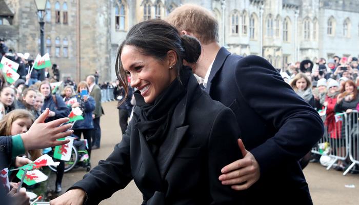 Meghan Markle e Príncipe Harry visitam o País de Gales