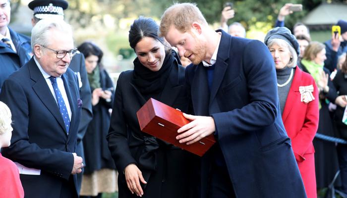 Meghan Markle e Príncipe Harry visitam o País de Gales