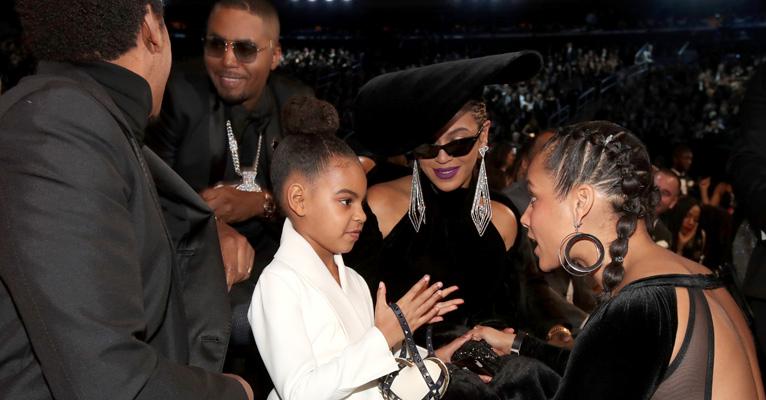 Blue Ivy pede “calma” para Beyoncé e Jay-Z no Grammy 