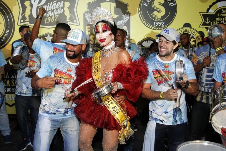 Sabrina Sato é coroada Rainha do Glan Gay 2018