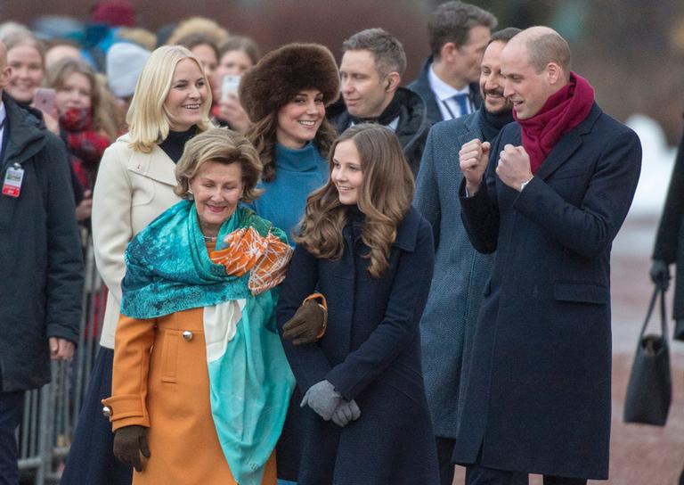 Príncipe William e Kate Middleton na Noruega