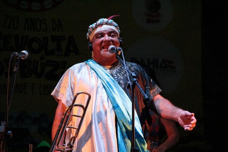 Monica Sangalo realiza show no Pelourinho, em Salvador