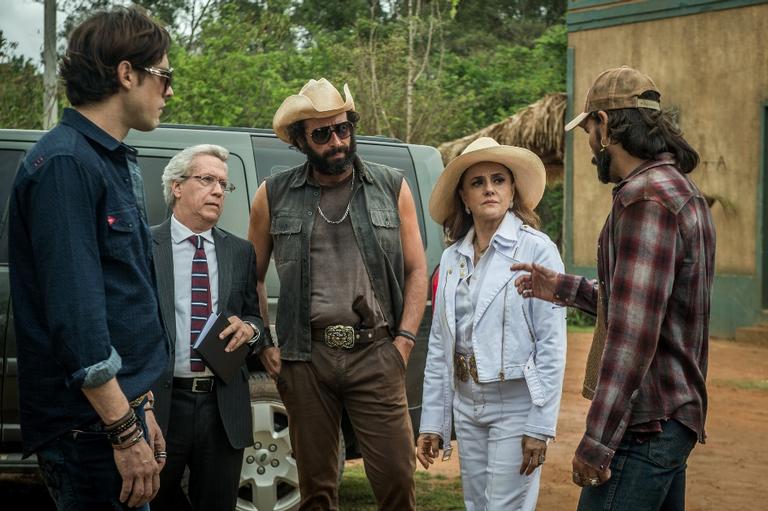 Cenas da novela O Outro Lado do Paraíso realizadas no garimpo