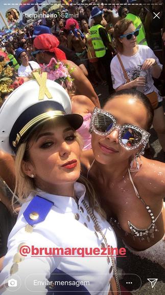 Bruna Marquezine e Tici Pinheiro