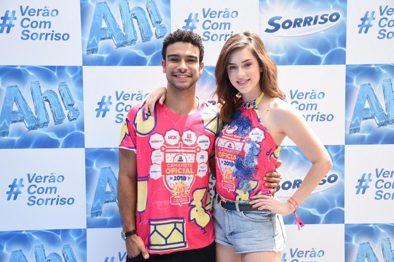 Sophia Abrahão e Sergio Malheiros 