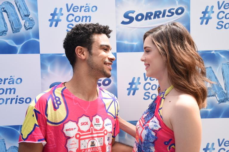 Sophia Abrahão e Sergio Malheiros 