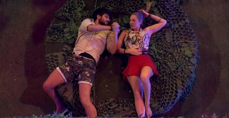 Lucas e Jéssica no 'BBB18'