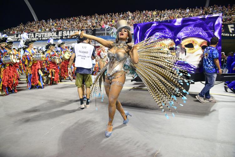 Musas do carnaval paulista de 2018