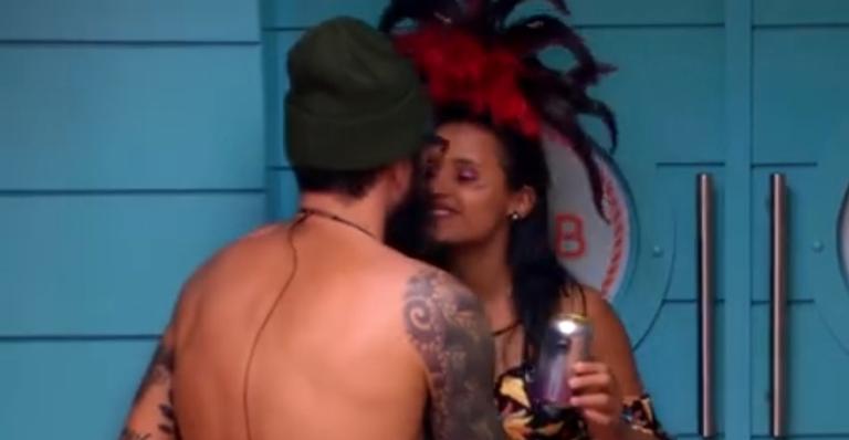 Wagner e Gleici no BBB18