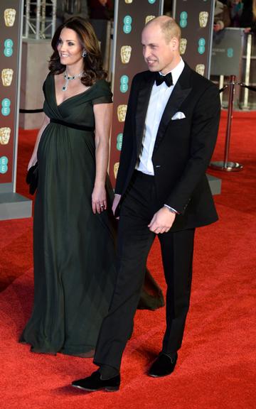 Kate Middleton escolhe vestido verde para o Bafta