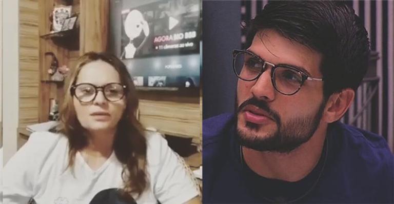 Mãe de Lucas do BBB18 quebra o silêncio