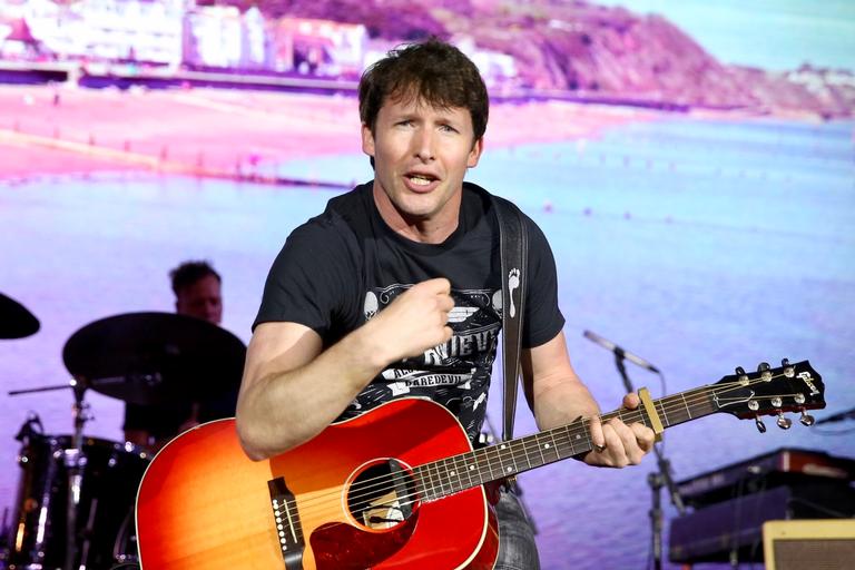 James Blunt se apresenta em São Paulo