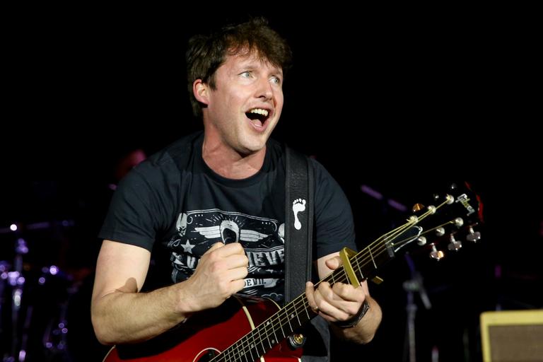 James Blunt se apresenta em São Paulo