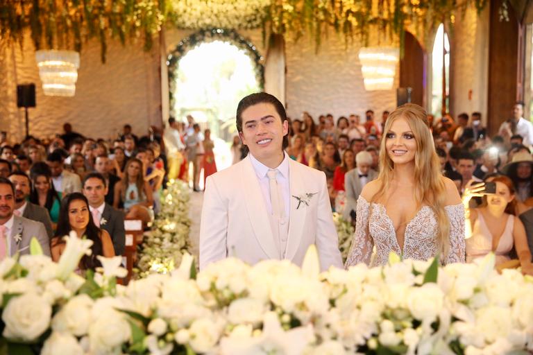 A cerimônia de casamento de Whindersson Nunes e Luisa Sonza