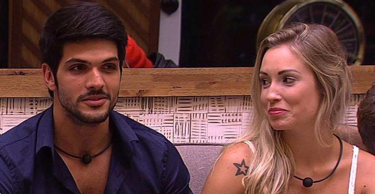 Lucas e Jéssica no BBB18