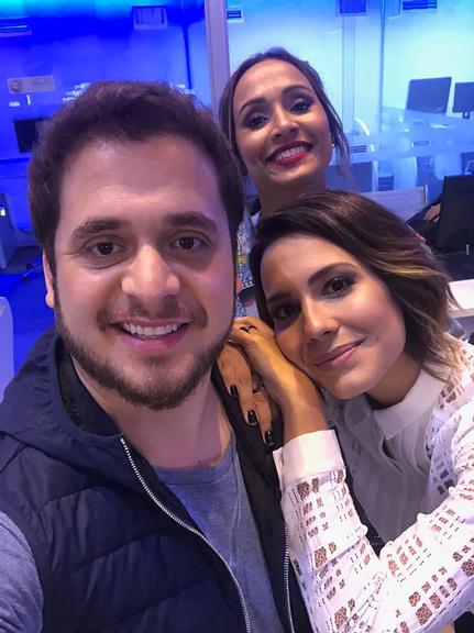 Andrey Lopes nos bastidores da novela 'Apocalipse'