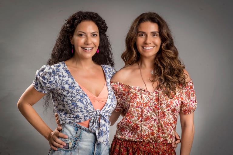 Fabiula Nascimento e Giovanna Antonelli na novela 'Segundo Sol'