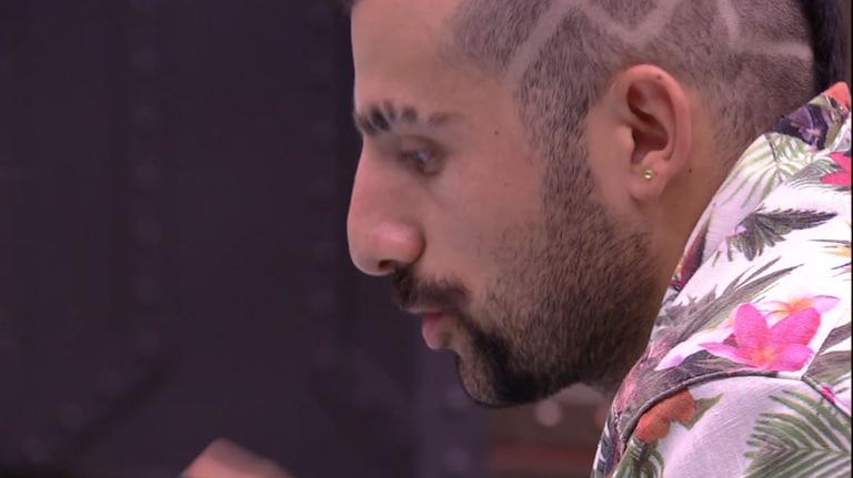 Kaysar e Patrícia discutem feio no 'BBB18'