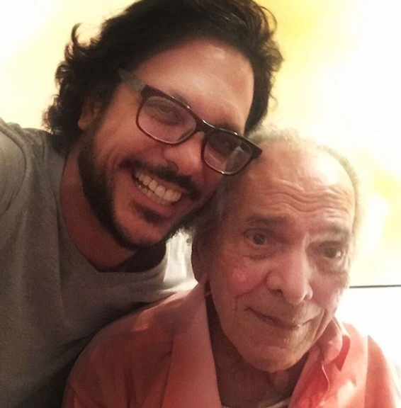 Lucio Mauro com o filho, Lucio Mauro Filho