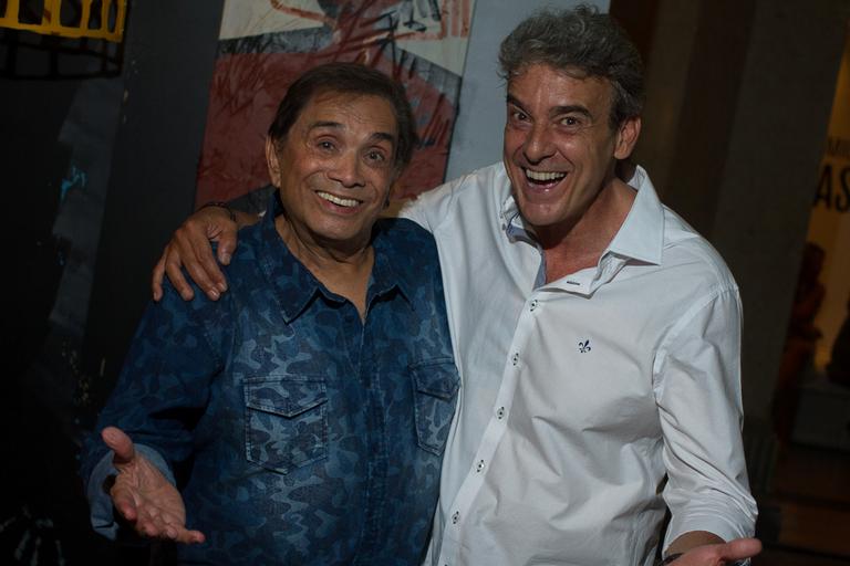 Alexandre Borges e Dedé Santana