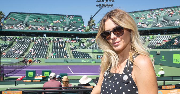 Carolina Dieckmann no Miami Open