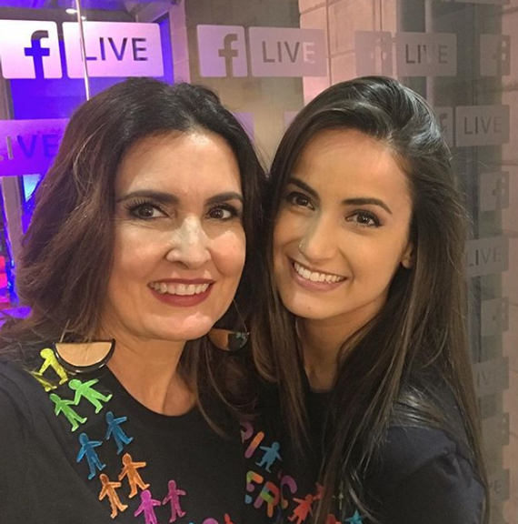 Mari Palma e Fátima Bernardes