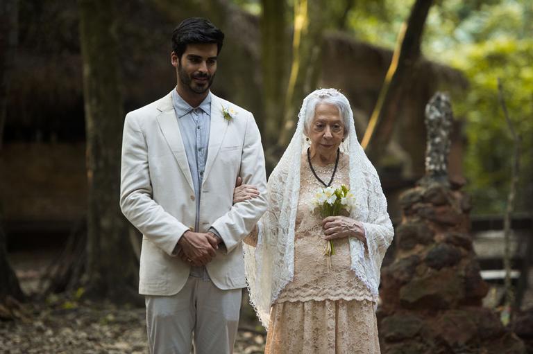 O casamento de Mercedes e Josafá na novela O Outro Lado do Paraíso